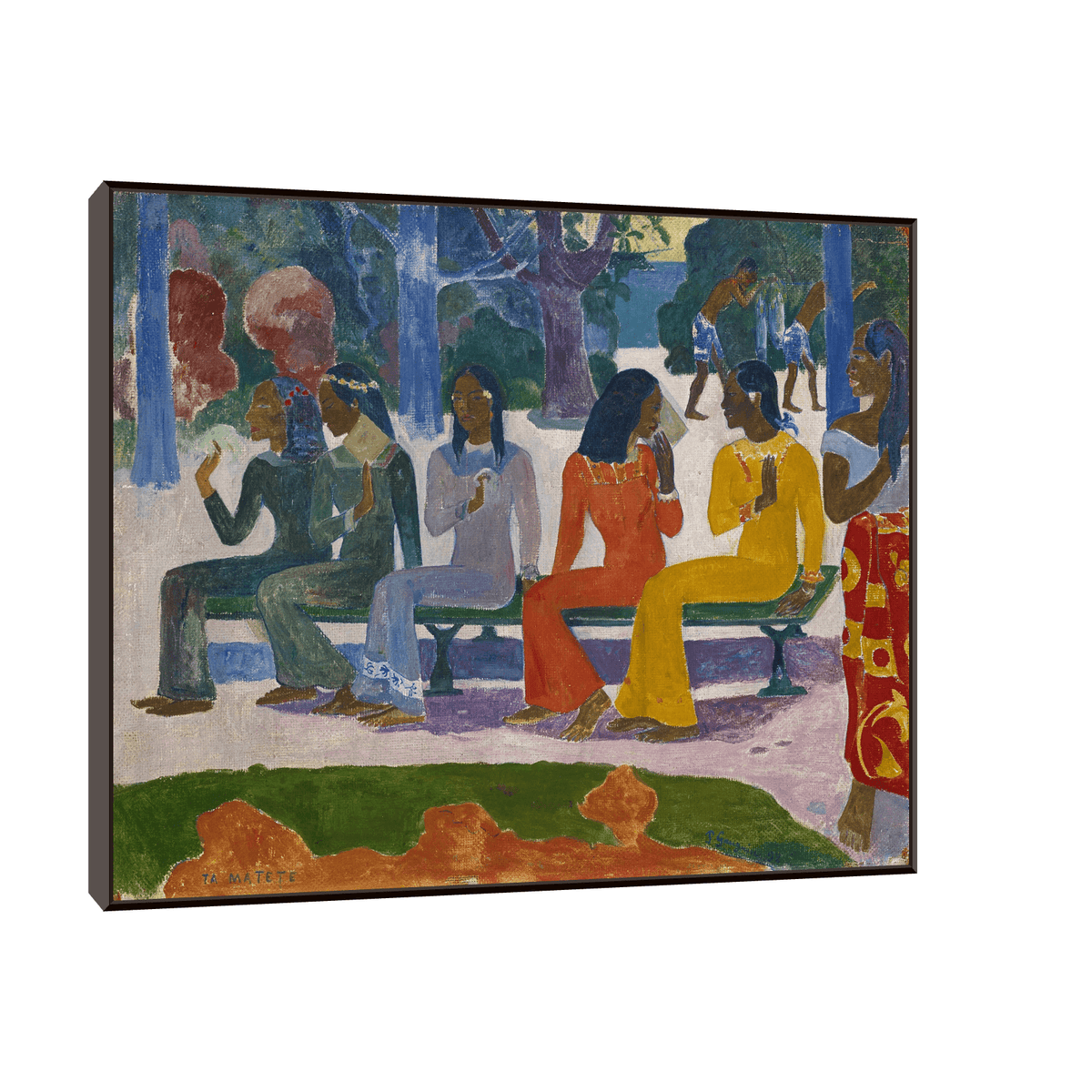 Ta matete, Paul Gauguin - ArtDeco Canvas