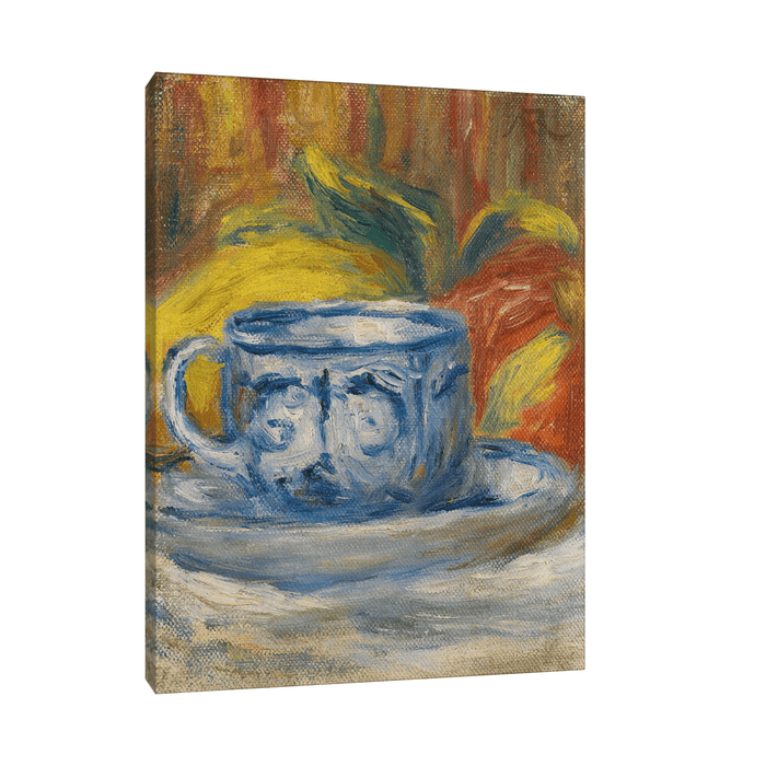 Tasse Et Fruits, Pierre-Auguste Renoir - ArtDeco Canvas