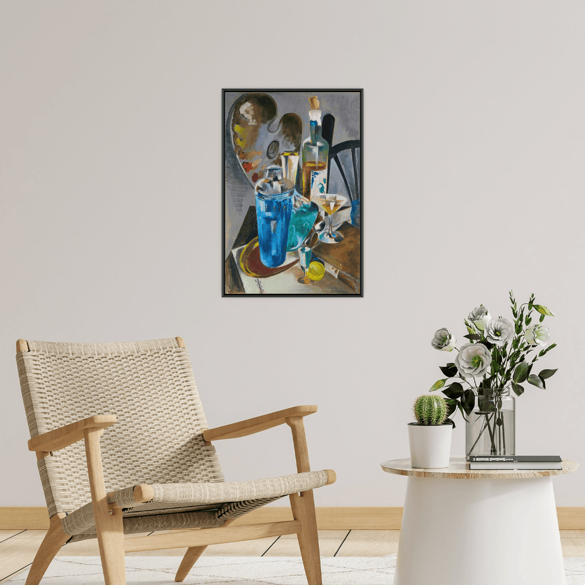 The Artist’s Table, Preston Dickinson - ArtDeco Canvas