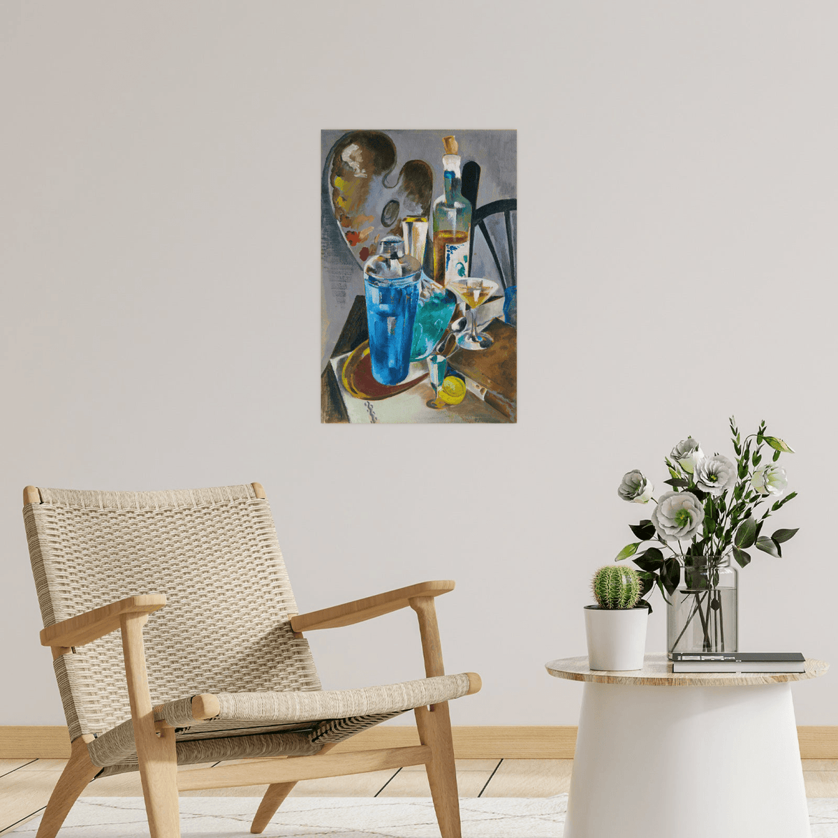 The Artist’s Table, Preston Dickinson - ArtDeco Canvas
