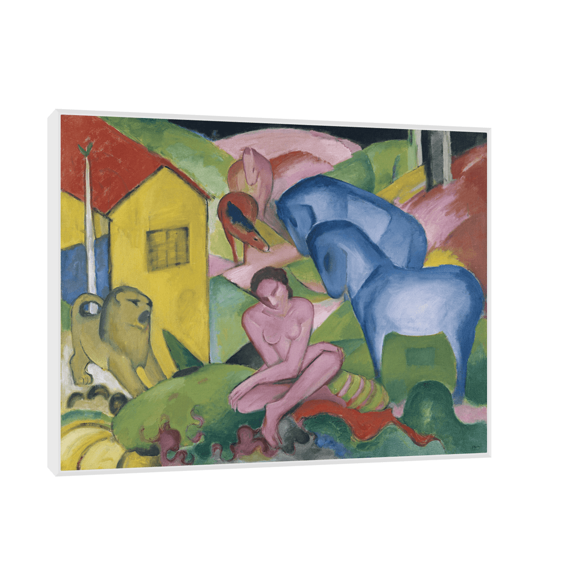 The Dream, Franz Marc - ArtDeco Canvas