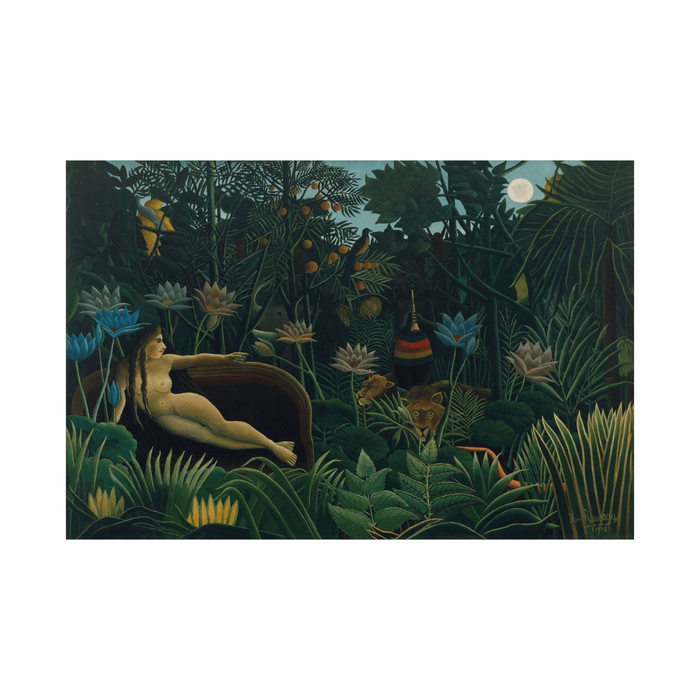 The Dream, Henri Rousseau - ArtDeco Canvas