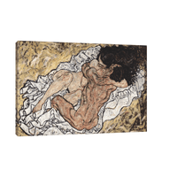 The Embrace, Egon Schiele - ArtDeco Canvas