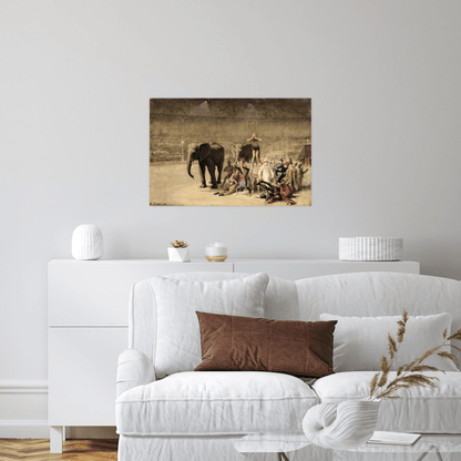 The Entrance of The Clowns, Émile Friant - ArtDeco Canvas