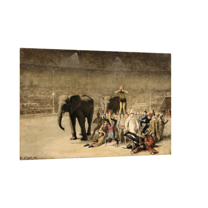 The Entrance of The Clowns, Émile Friant - ArtDeco Canvas