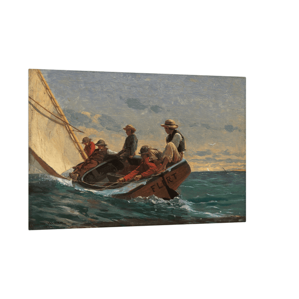 The Flirt, Winslow Homer - ArtDeco Canvas