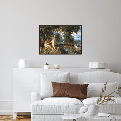 The Garden of Eden with the Fall of Man, Peter Paul Rubens - ArtDeco Canvas