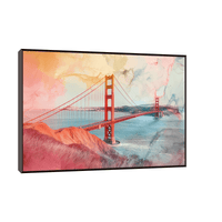 The Golden Gate bridge - ArtDeco Canvas