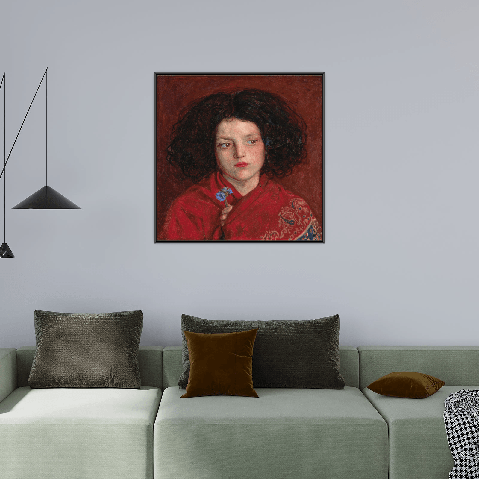 The Irish Girl Ford, Madox Brown - ArtDeco Canvas