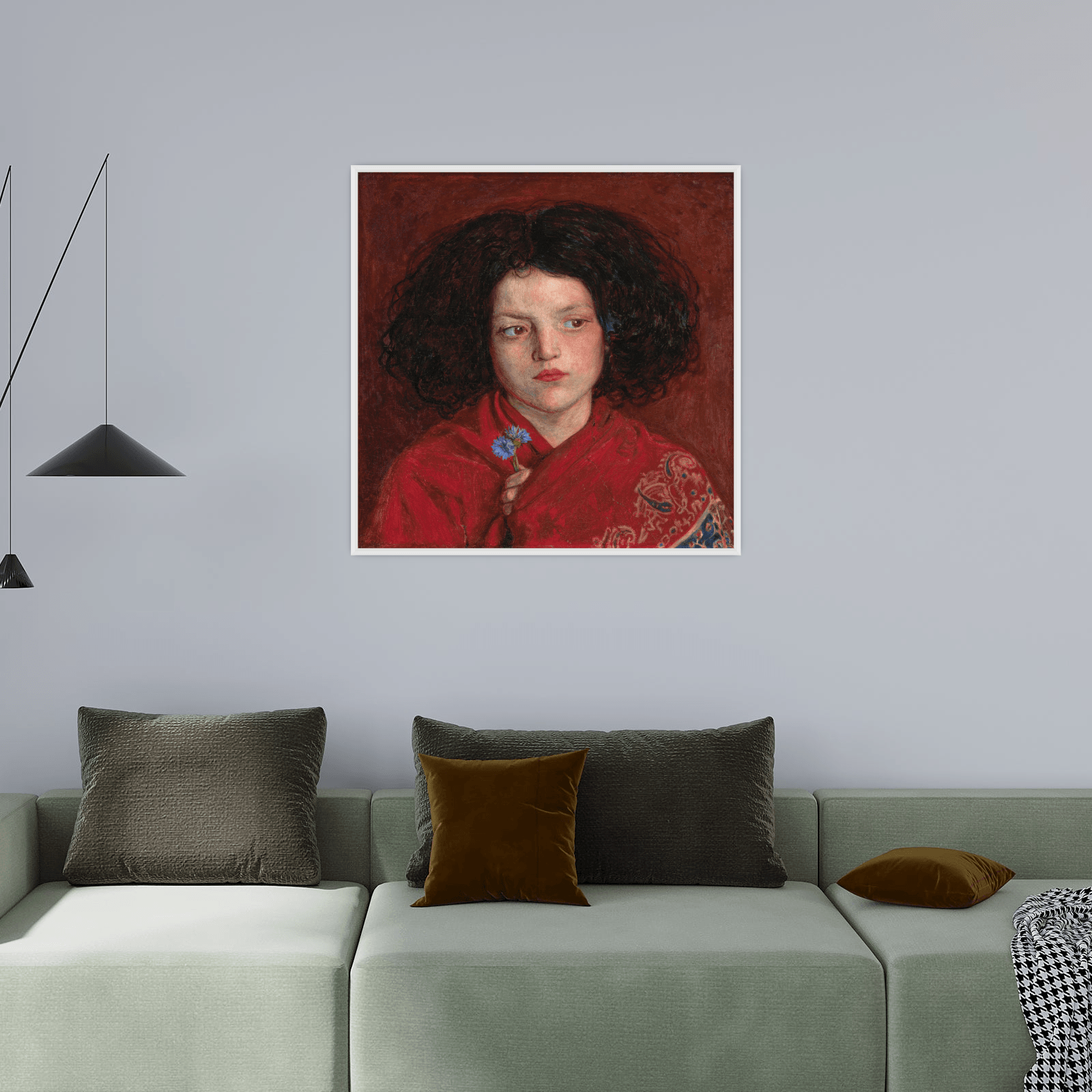 The Irish Girl Ford, Madox Brown - ArtDeco Canvas