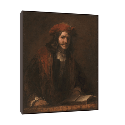 The Man with the Red Capk, Rembrandt van Rijn - ArtDeco Canvas