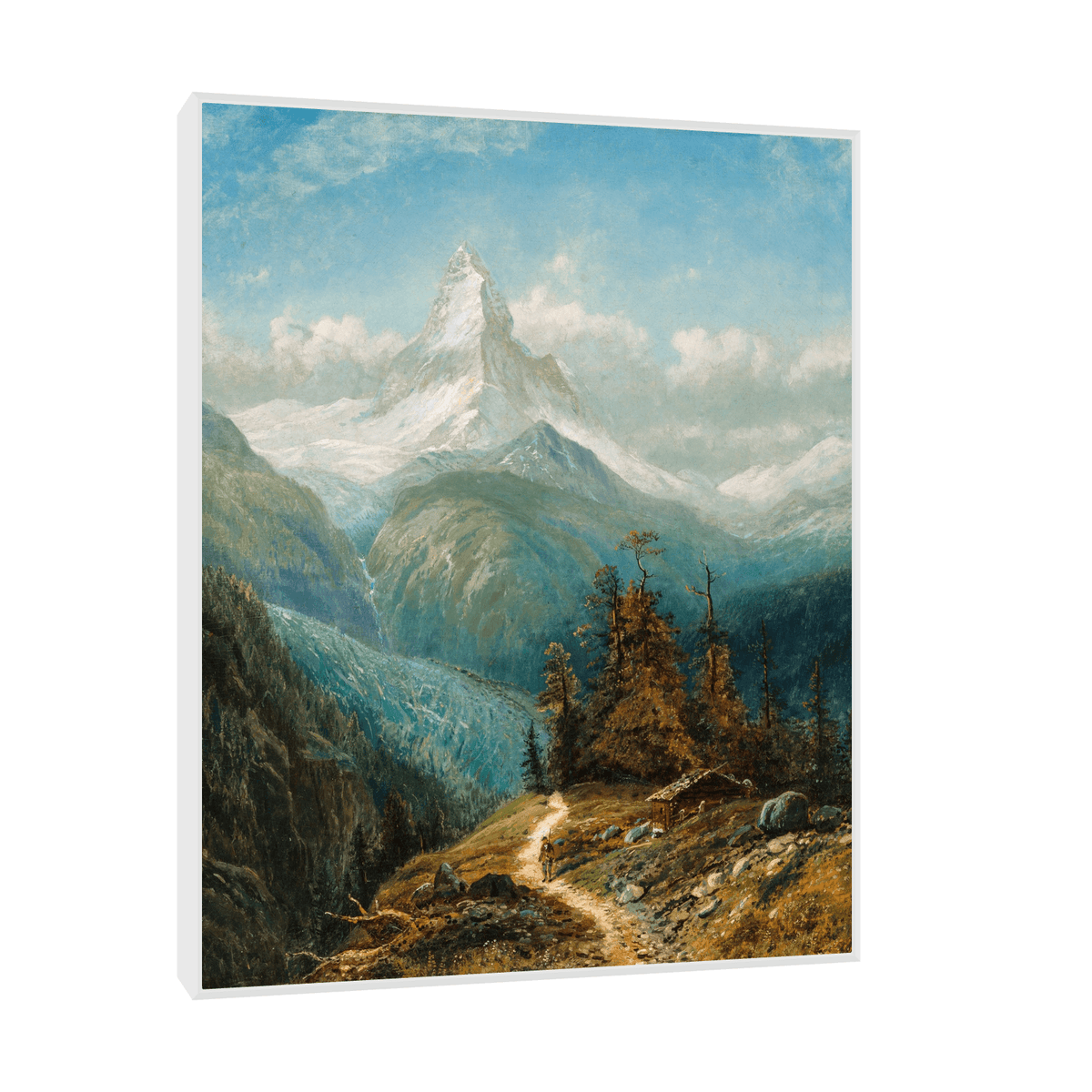 The Matterhorn, Edmund Darch Lewis - ArtDeco Canvas