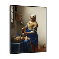 The Milkmaid, Johannes Vermeer - ArtDeco Canvas