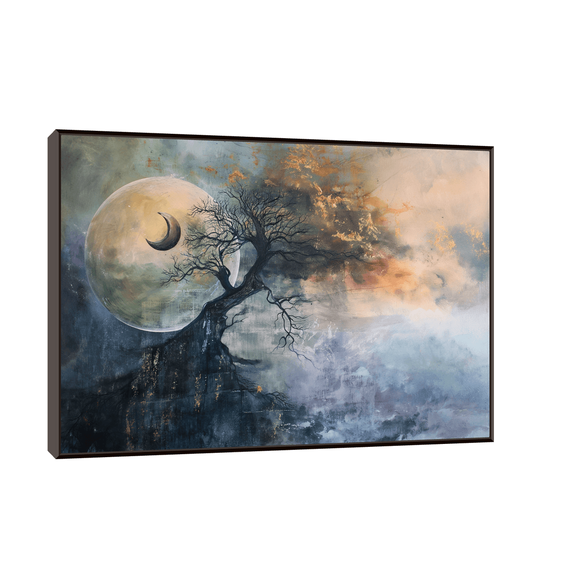 The Moon - ArtDeco Canvas