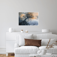 The Moon - ArtDeco Canvas