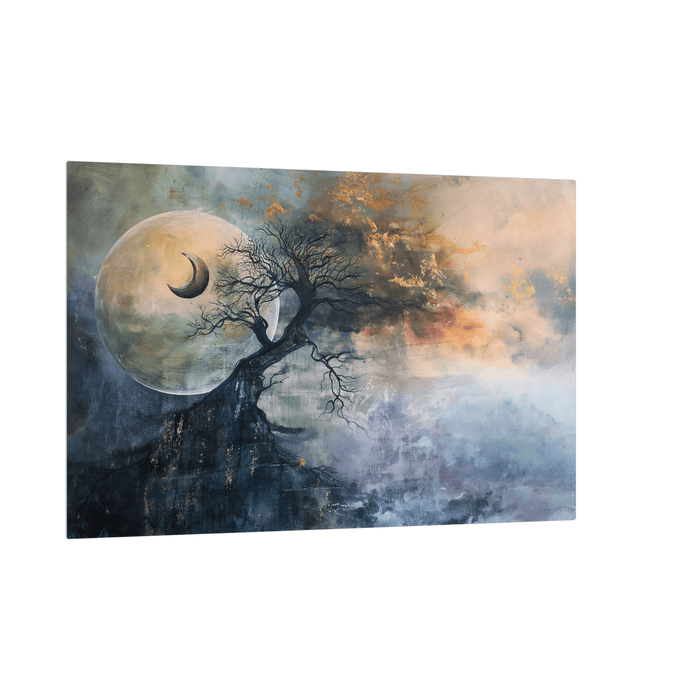 The Moon - ArtDeco Canvas