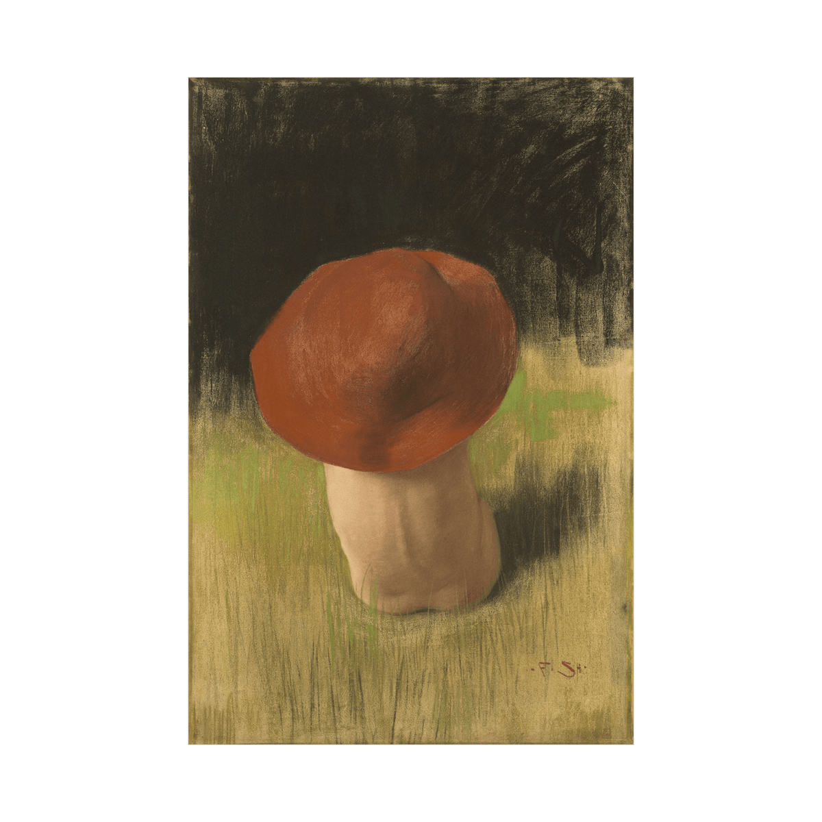 The Mushroom, Franz von Stuck - ArtDeco Canvas