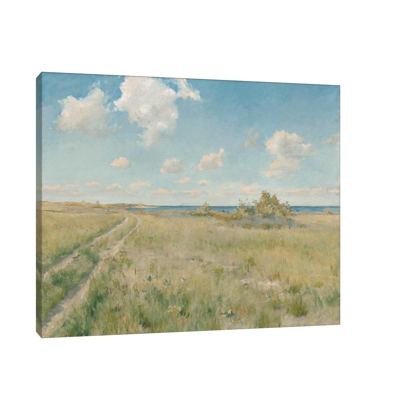 The Old Road to the Sea, William Merritt Chase - ArtDeco Canvas