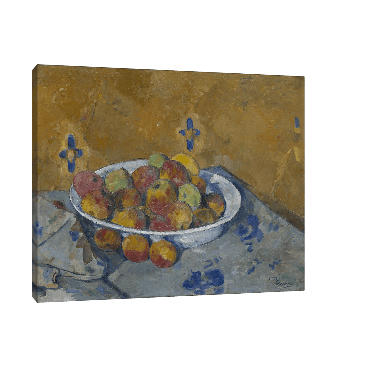 The Plate of Apples, Paul Cézanne - ArtDeco Canvas