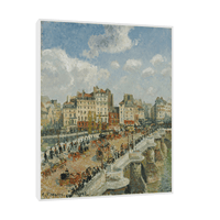 The Pont-Neuf, Camille Pissarro - ArtDeco Canvas