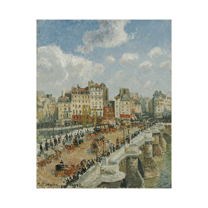 The Pont-Neuf, Camille Pissarro - ArtDeco Canvas