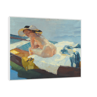 The Rowboat, Leo Putz - ArtDeco Canvas