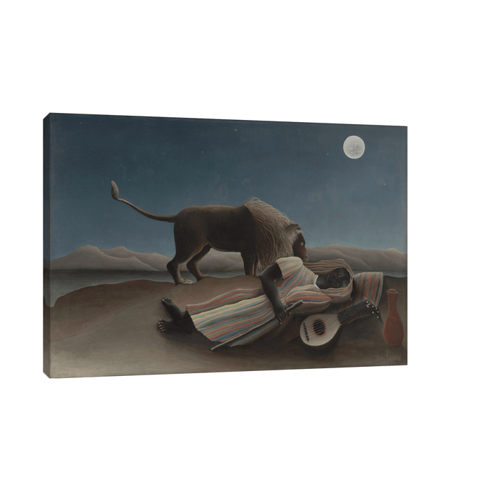 The Sleeping Gypsy, Henri Rousseau - ArtDeco Canvas