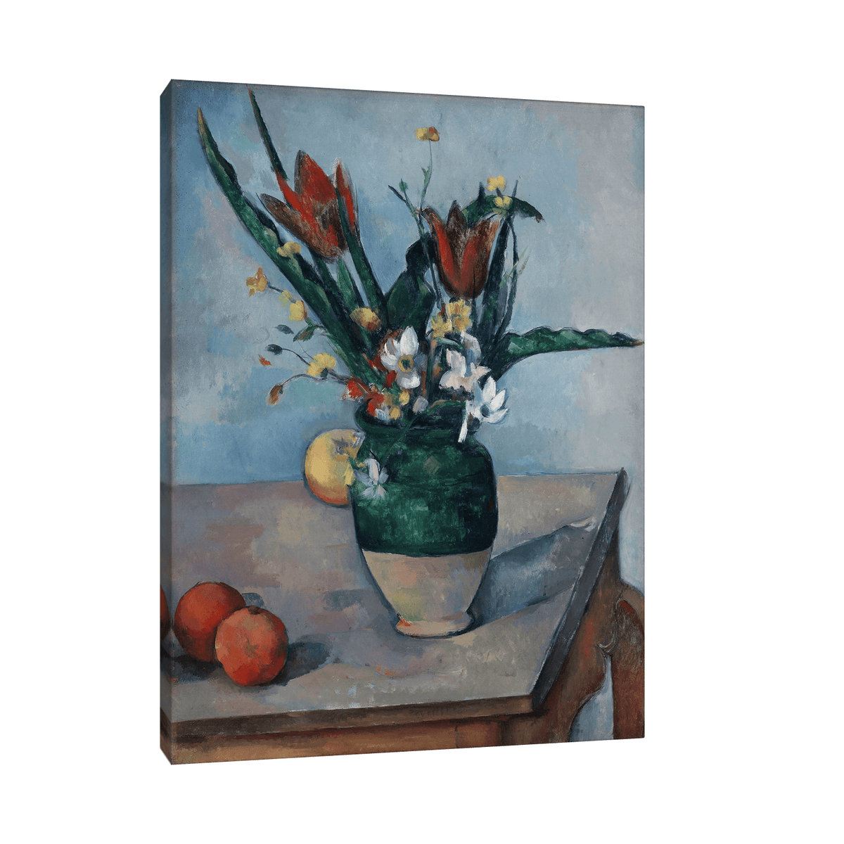 The Vase of Tulips, Paul Cézanne - ArtDeco Canvas