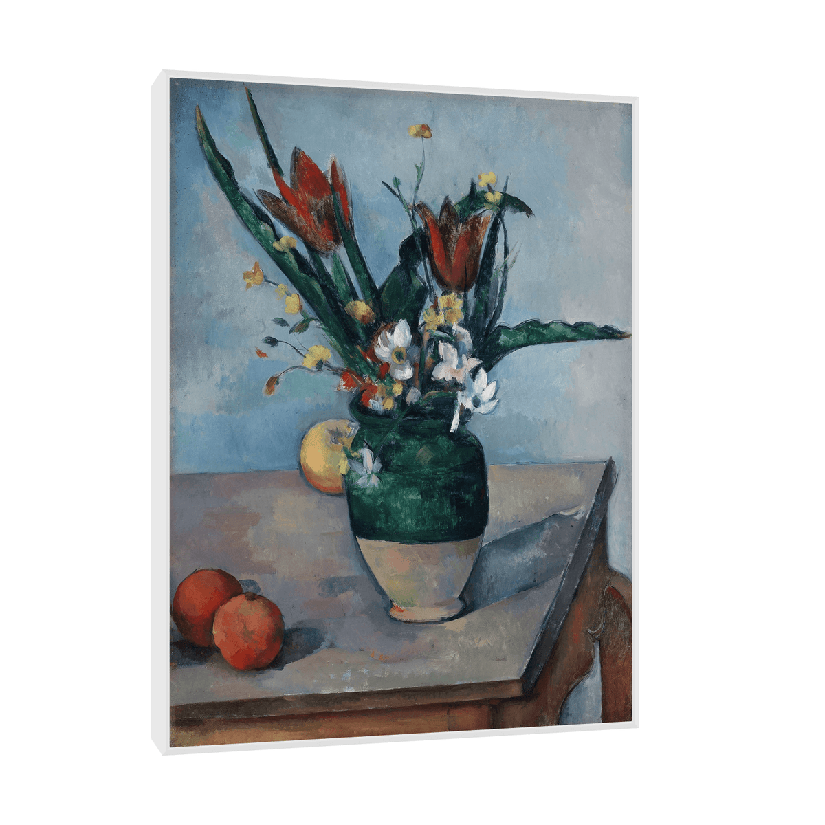 The Vase of Tulips, Paul Cézanne - ArtDeco Canvas