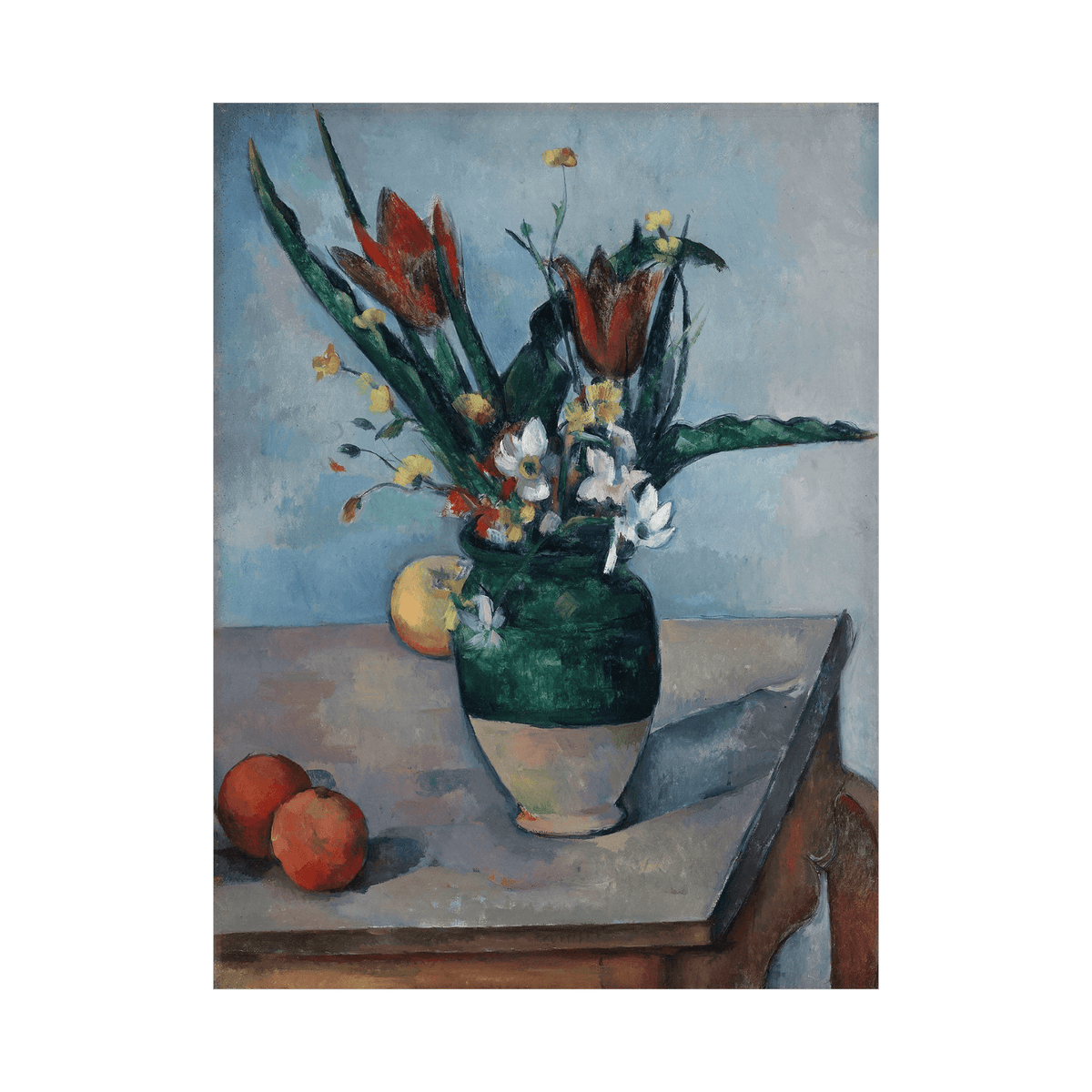 The Vase of Tulips, Paul Cézanne - ArtDeco Canvas