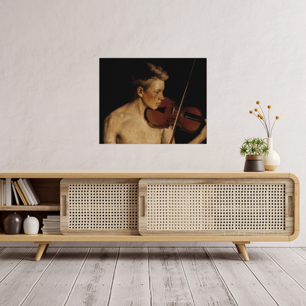 The Violinist, Pekka Halonen - ArtDeco Canvas