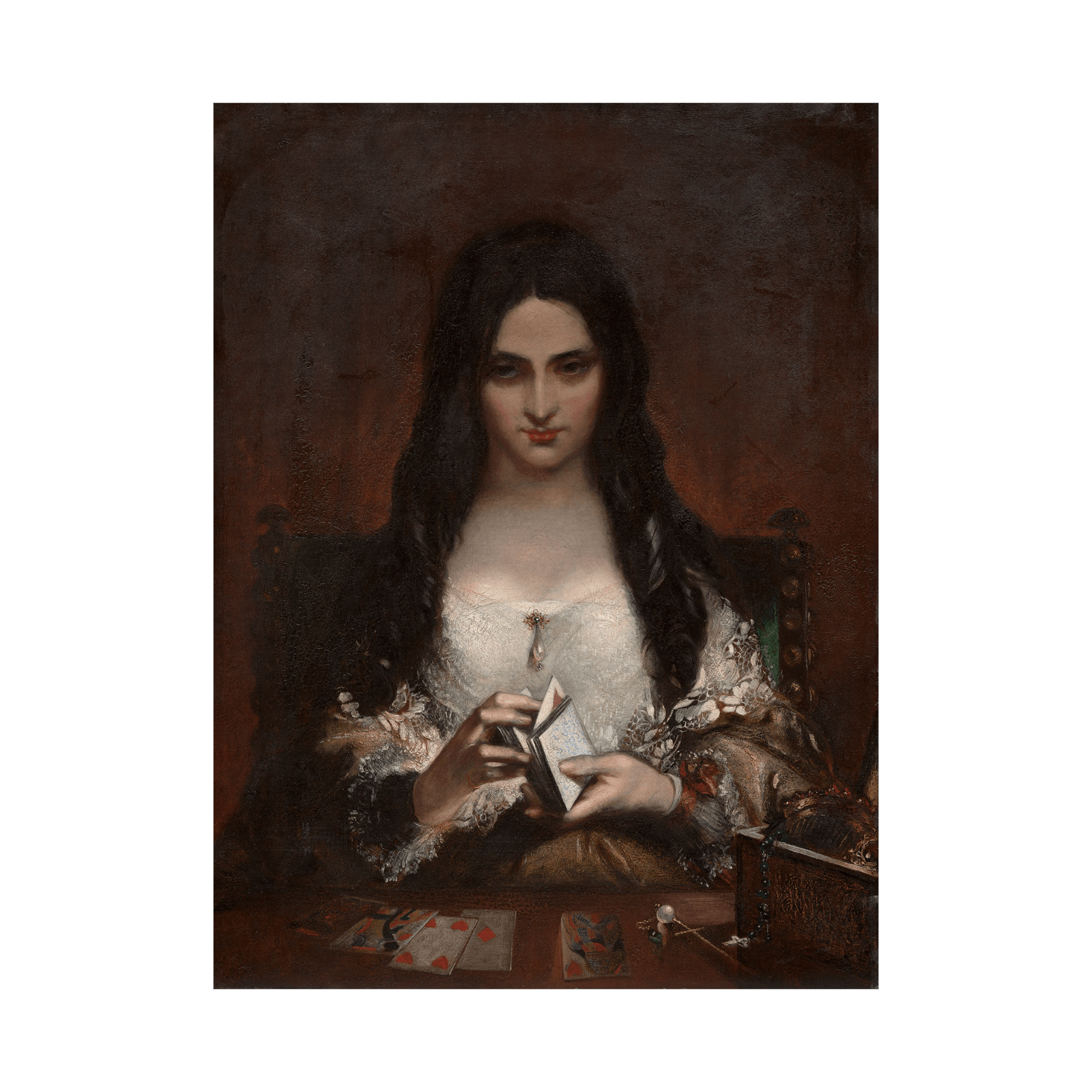 The Wish, Theodor von Holst - ArtDeco Canvas