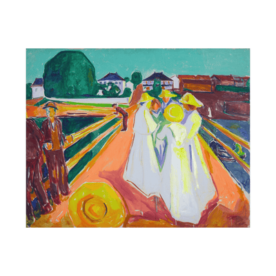 The Women on the Bridge, Edvard Munch - ArtDeco Canvas