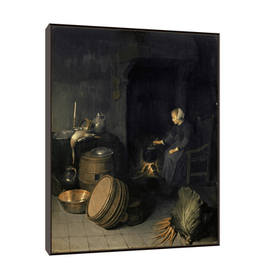The Young Cook, Pieter Van Den Bosch - ArtDeco Canvas