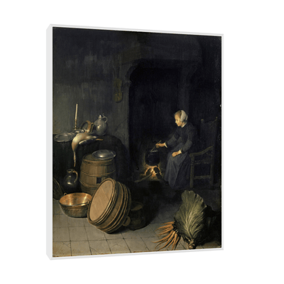 The Young Cook, Pieter Van Den Bosch - ArtDeco Canvas