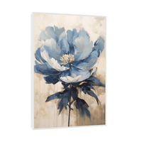 The blue flower - ArtDeco Canvas