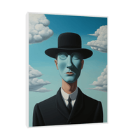 The blue mask - ArtDeco Canvas