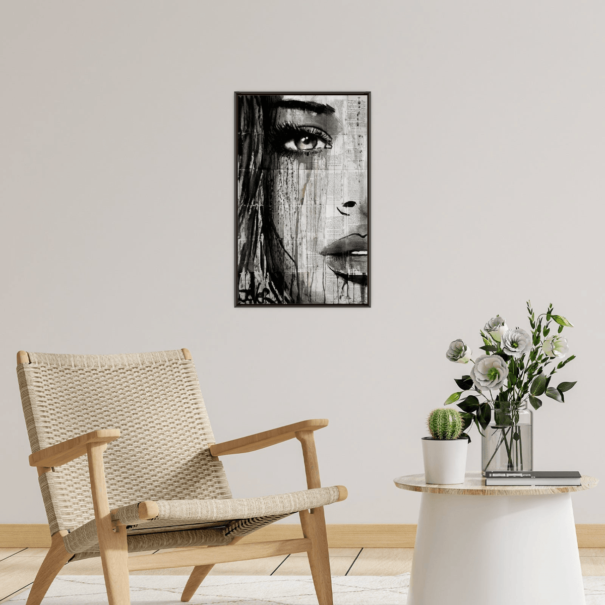 The book girl - ArtDeco Canvas