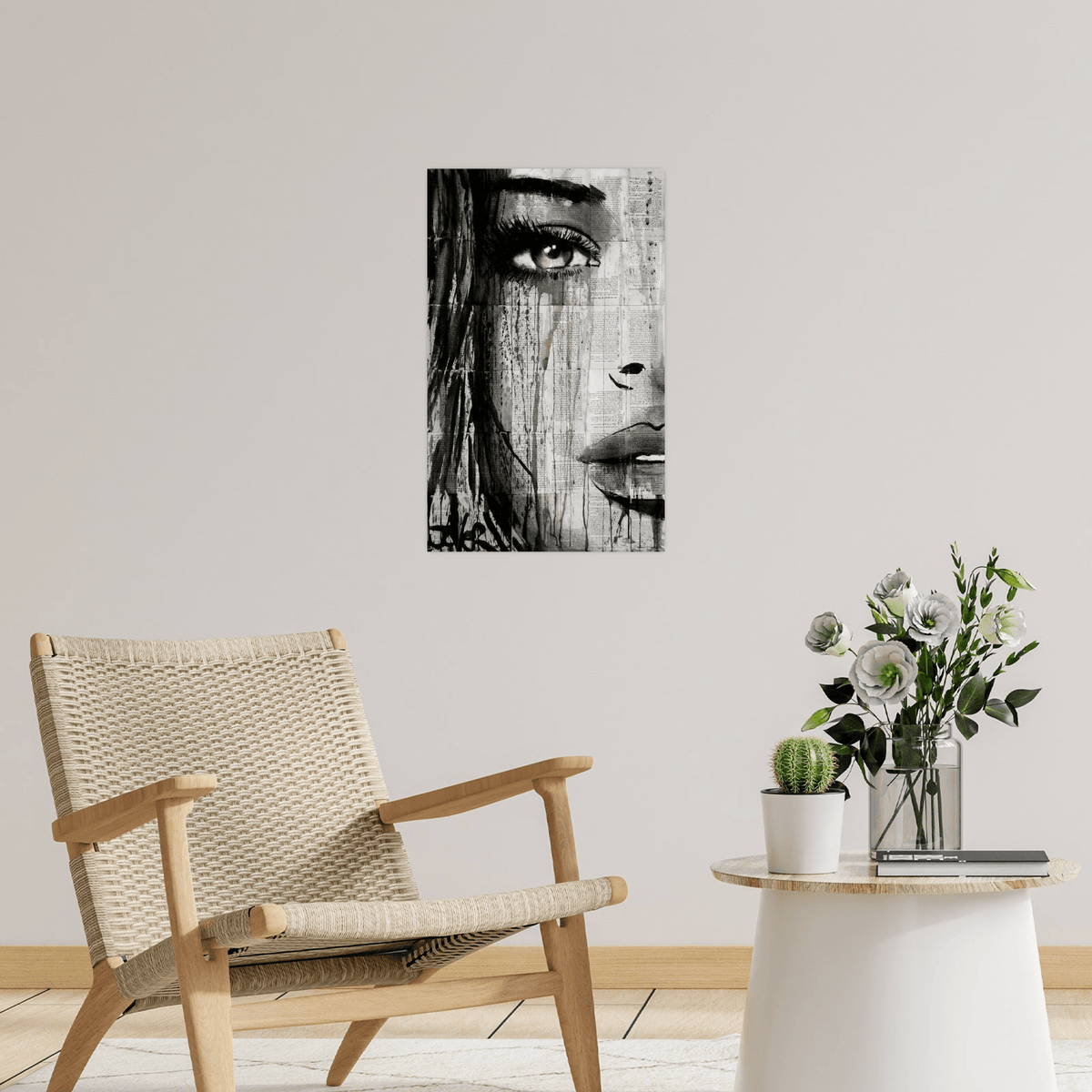 The book girl - ArtDeco Canvas