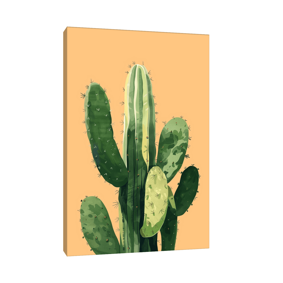 The cactus - ArtDeco Canvas