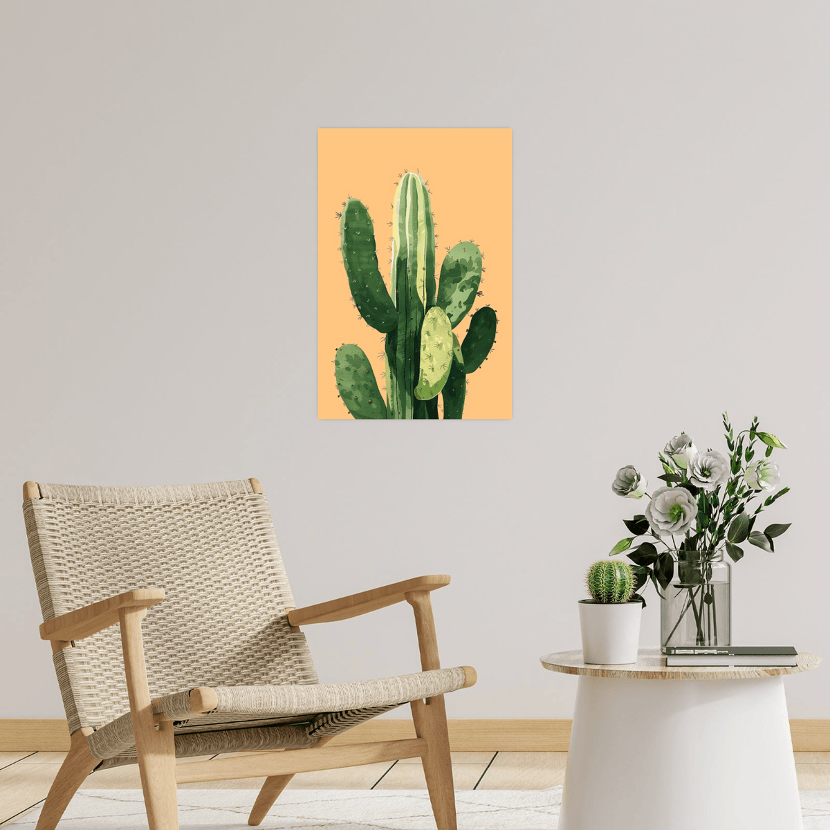 The cactus - ArtDeco Canvas