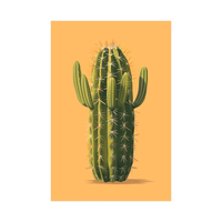 The cactus ll - ArtDeco Canvas