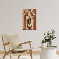 The circus poster - ArtDeco Canvas