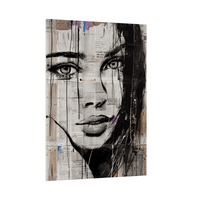 The classifieds girl - ArtDeco Canvas