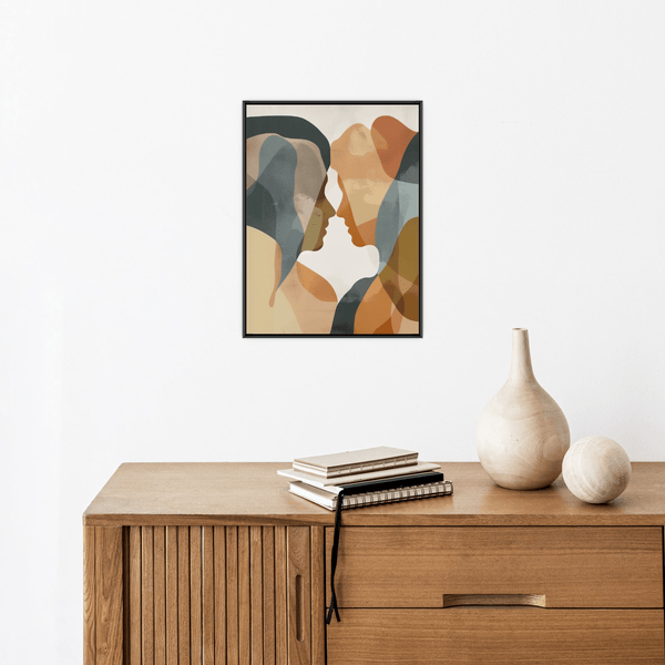 The couple - ArtDeco Canvas