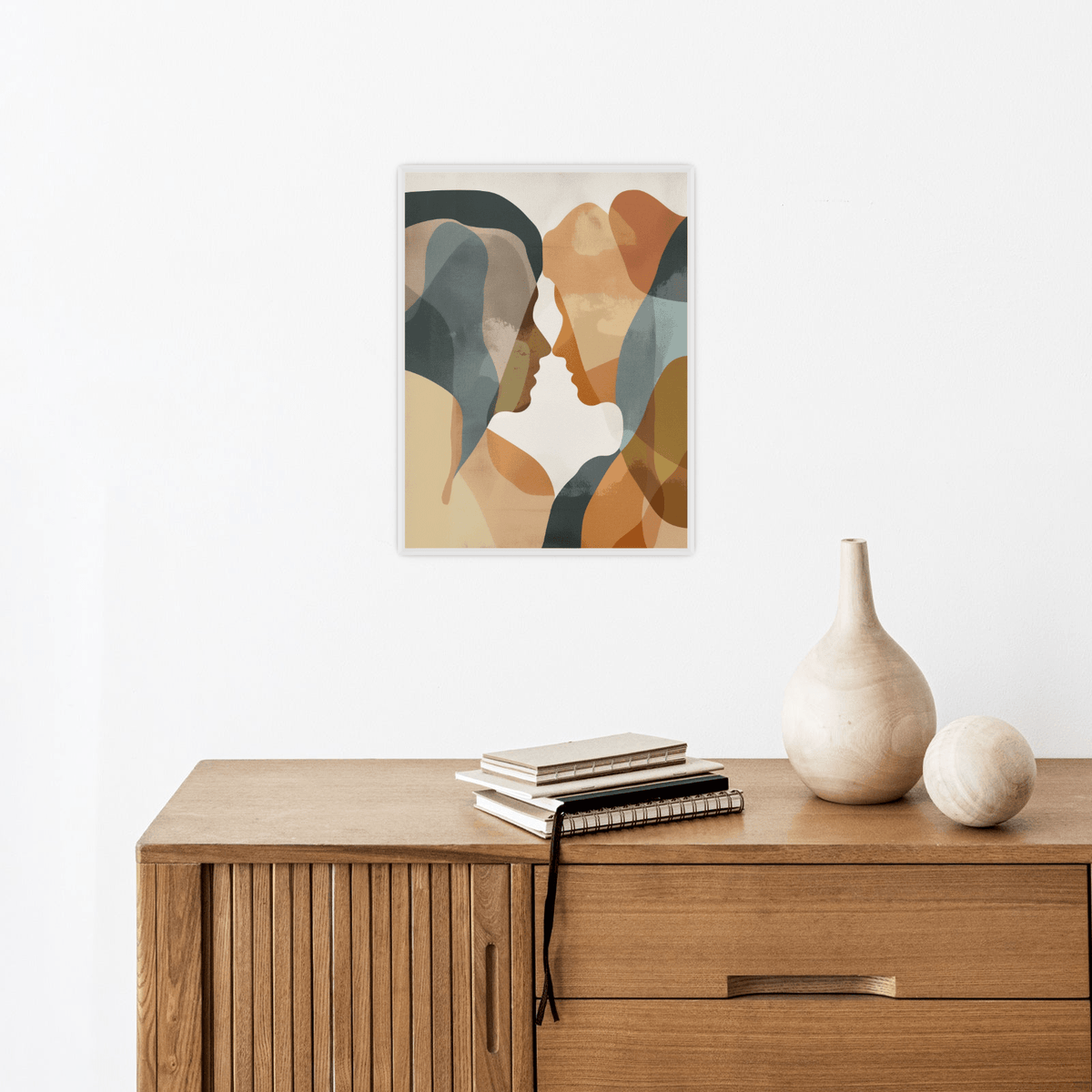 The couple - ArtDeco Canvas