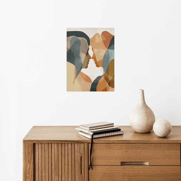 The couple - ArtDeco Canvas