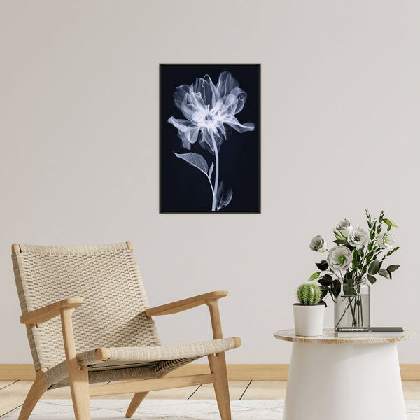 The flower X-ray - ArtDeco Canvas