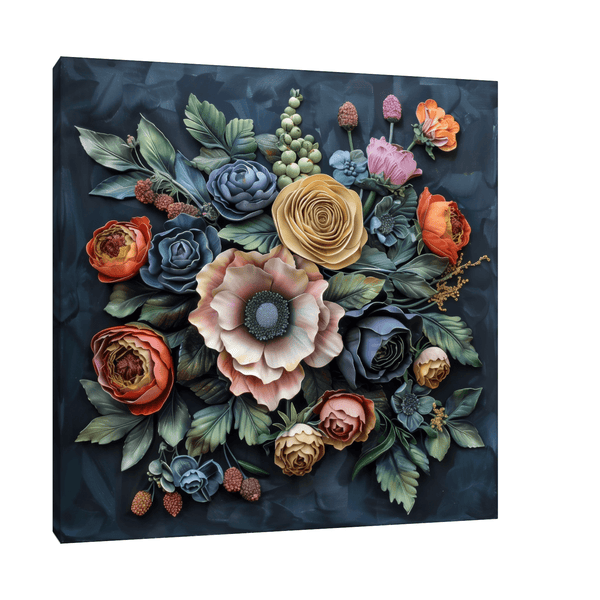 The flowers - ArtDeco Canvas