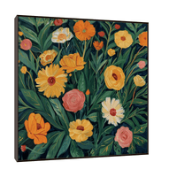 The flowers in the field l - ArtDeco Canvas